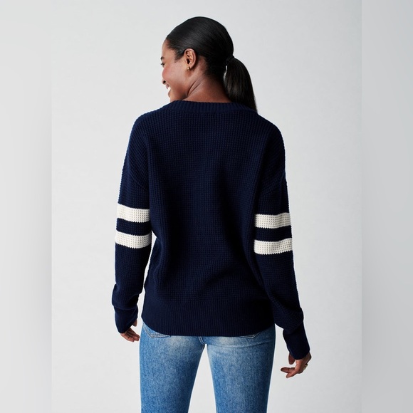 NWT Faherty Wisp Waffle Sweater - Picture 3 of 7